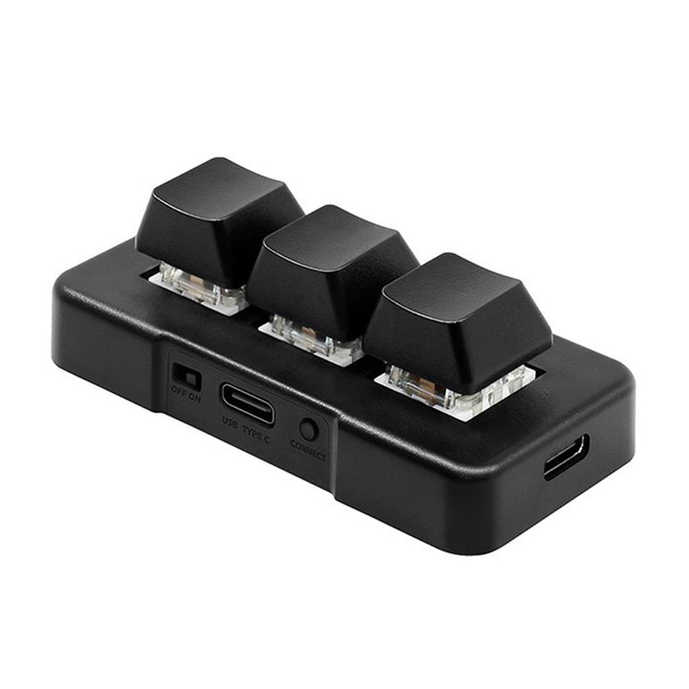 Keyboard Gaming Blue Switch - MK321-Pro Small Keyboard 3-key Customized Keyboard