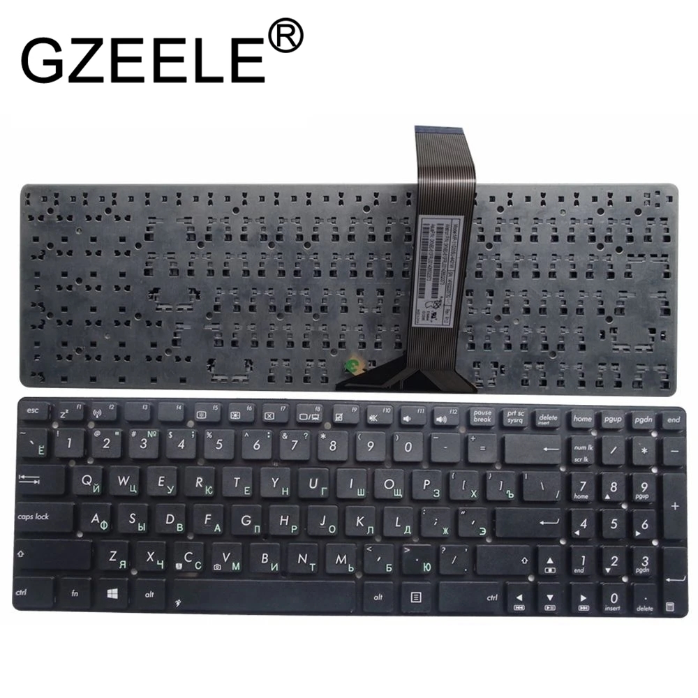 Gaming Keyboard Asus - Russian Laptop Keyboard for ASUS K55V