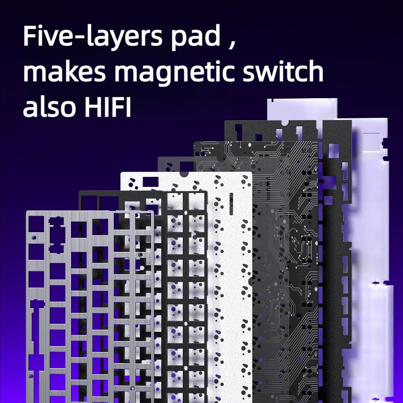 AULA HERO84 Magnetic Gaming Me - Gaming Keyboard Hot Swappable 评论和价格