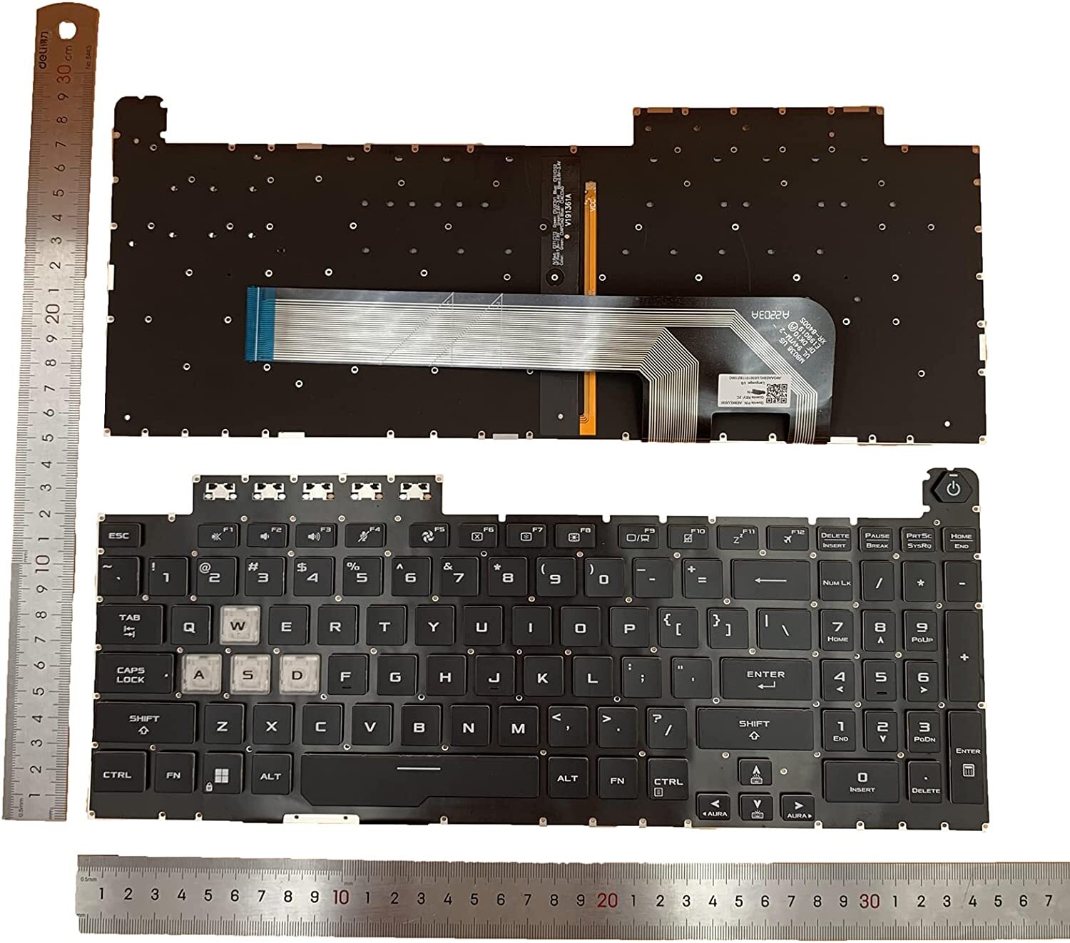 New for Asus TUF Gaming F17 FX - Gaming Keyboard Asus 评论和价格