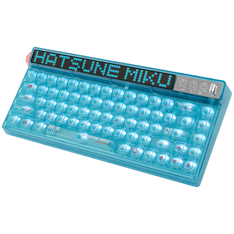 Anime Hatsune Miku Series Mech - Gaming Keyboard Mechanical 评论和价格