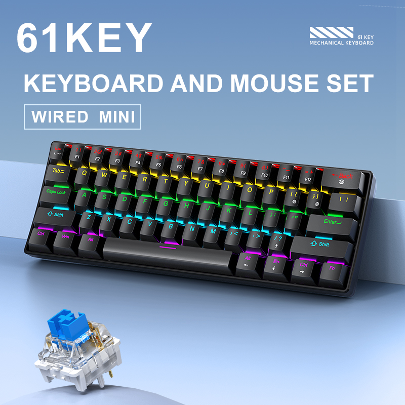 APAYADO K61 Mini Mechanical Ke - Gaming Keyboard Hot Swappable 评论和价格
