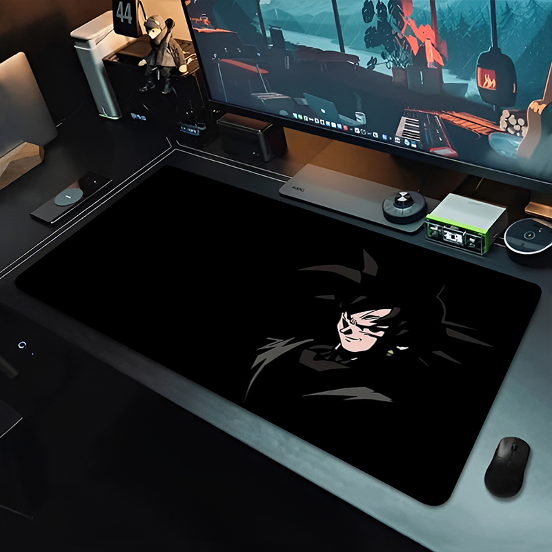 DBZ Black Anime Mouse Pad Drag - Gaming Keyboard Esports 评论和价格