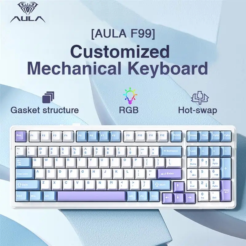 Aula F99 Gaming Mechanical Key - Gaming Keyboard Bundle 评论和价格
