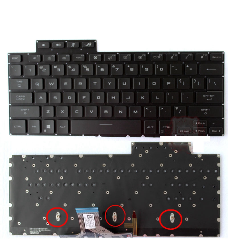 New US Backlit Keyboard for AS - Gaming Keyboard Asus 评论和价格