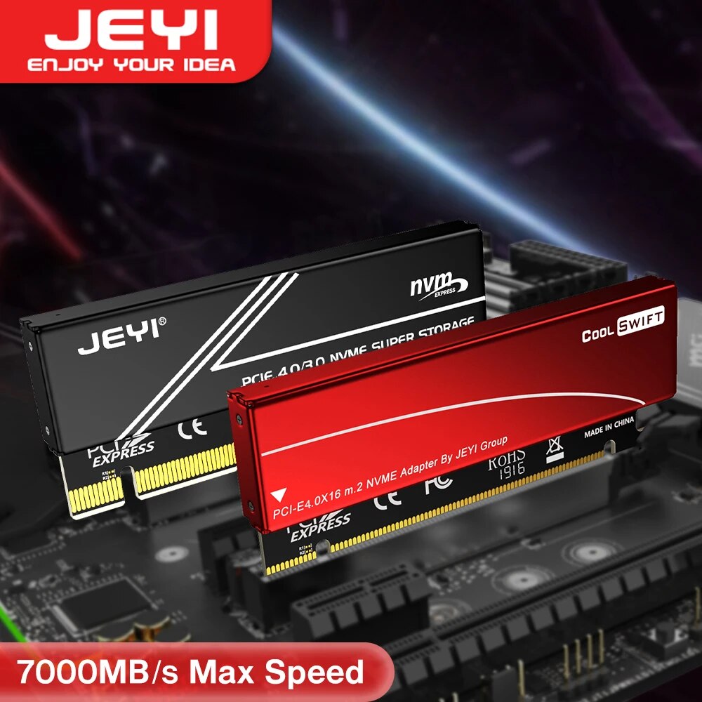 JEYI M.2 NVME To PCIE 4.0 X16  - Samsung Ssd 990 Pro 评论和价格