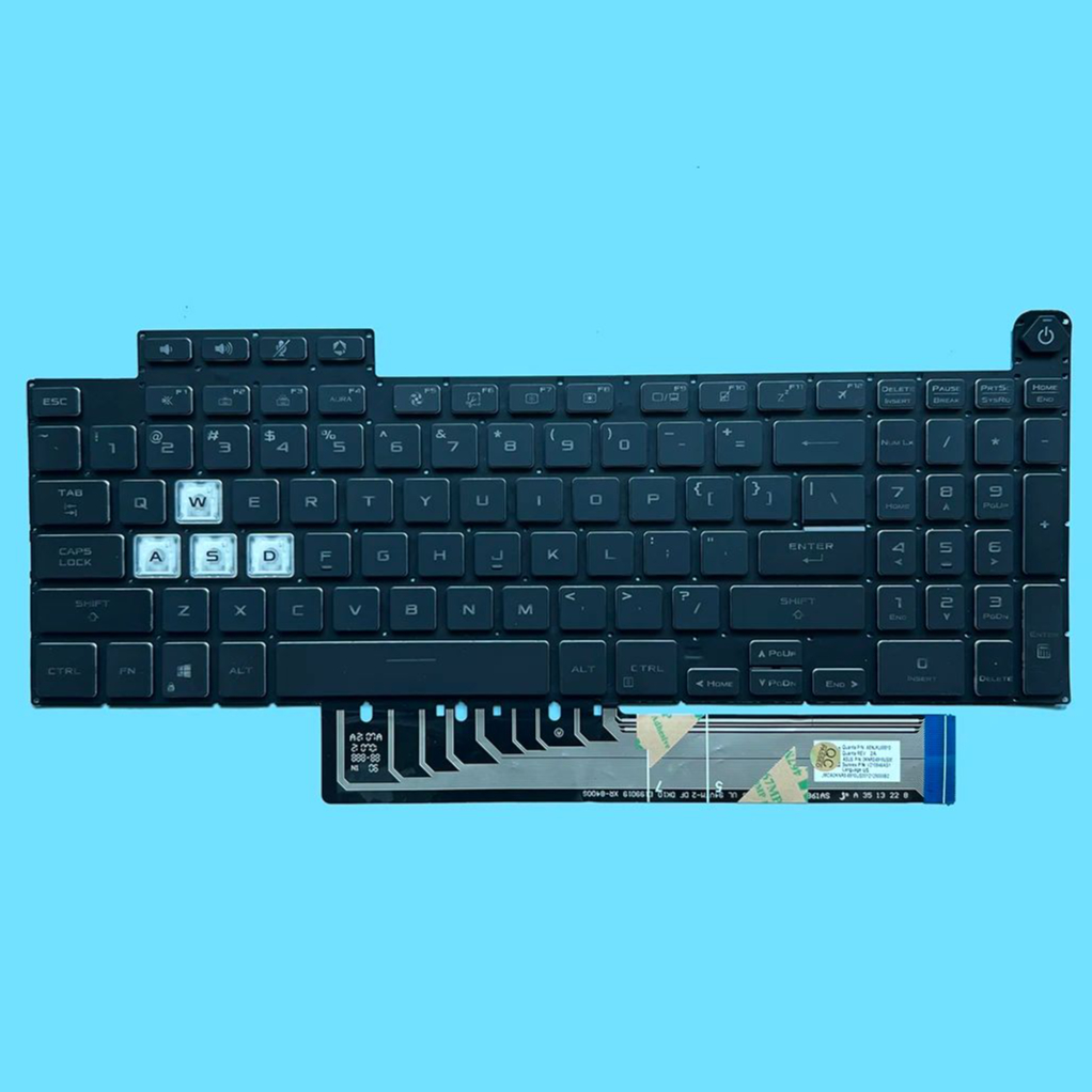 XIN-Russian-US RGB Backlit Lap - Gaming Keyboard Asus 评论和价格