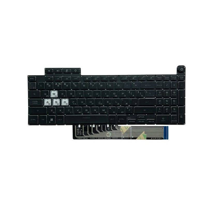 XIN-Russian-US RGB Backlit Lap - Gaming Keyboard Asus 评论和价格
