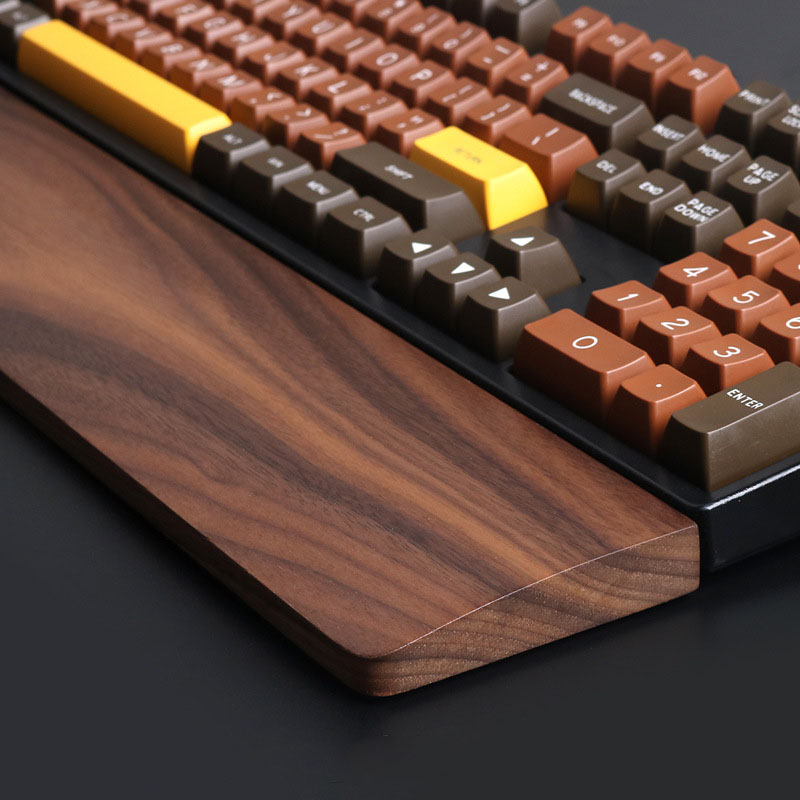 One-Hand Oak Walnut Wooden Key - Gaming Keyboard Number Pad 评论和价格