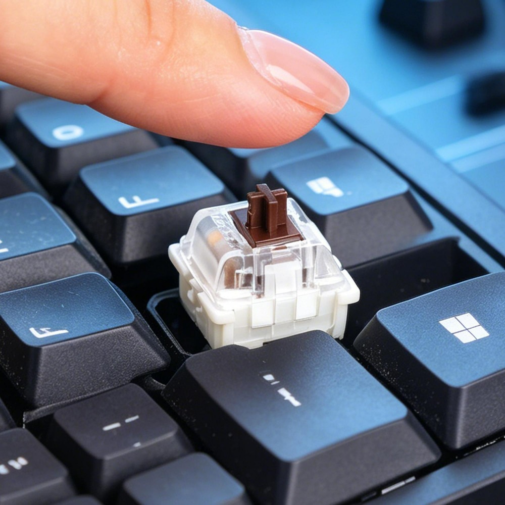 10/20Pcs Blue/Red/Tea Axis DIY - Keyboard Gaming Blue Switch 评论和价格