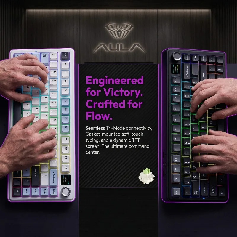 AULA F75 Max Mechanical Keyboa - Gaming Keyboard Mechanical 评论和价格