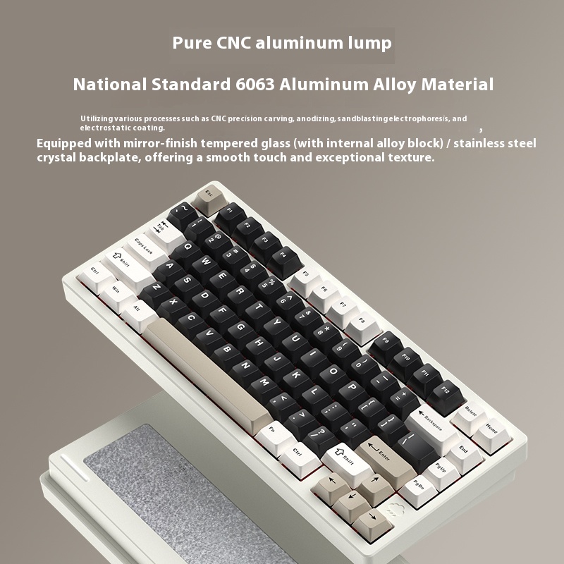Wireless Bluetooth RAINY75 Cus - Gaming Keyboard Esports 评论和价格
