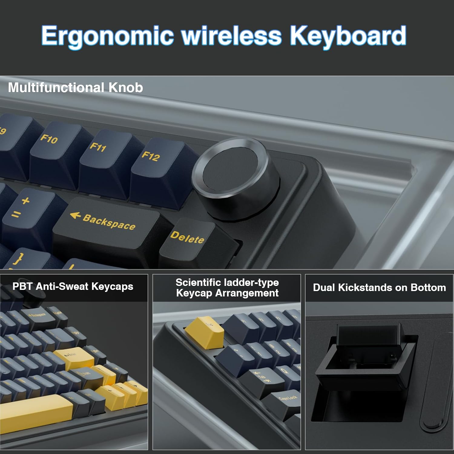 Aula F75 Mechanical Keyboard,  - Gaming Keyboard Number Pad 评论和价格