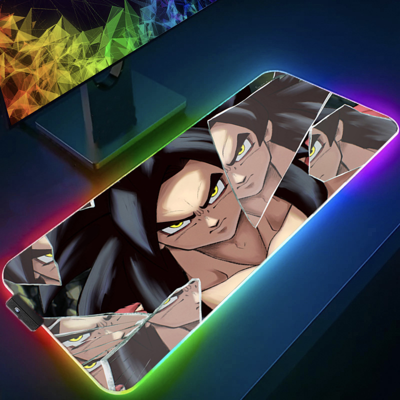 LED Mouse pad Dragon Ball Comp - Gaming Keyboard Esports 评论和价格
