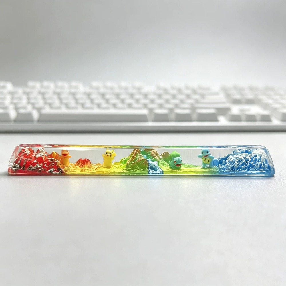 Pokémon Three-dimensional Keyc - Gaming Keyboard Mechanical 评论和价格