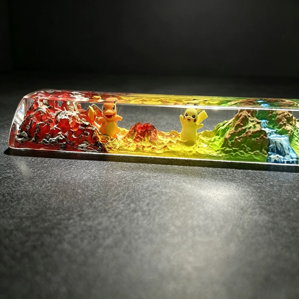 Pokémon Three-dimensional Keyc - Gaming Keyboard Mechanical 评论和价格