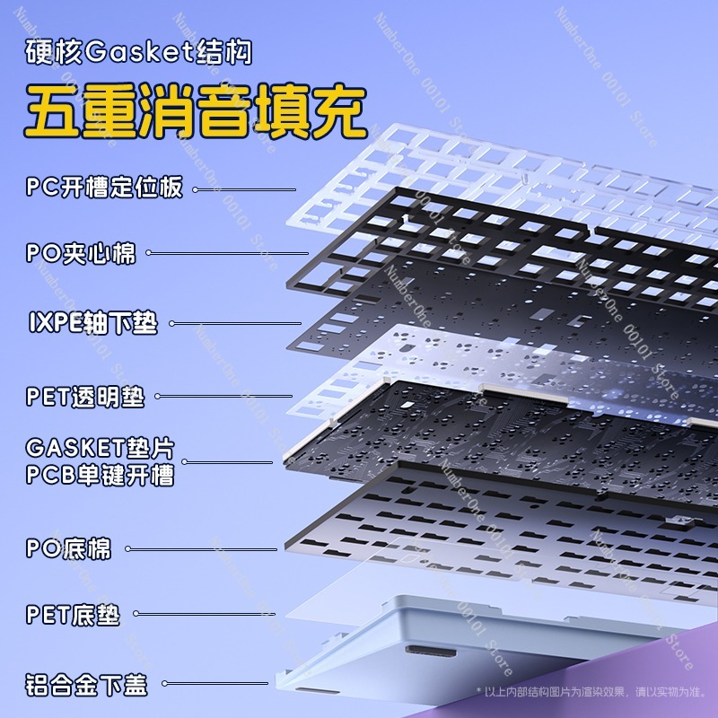 Aluminum Alloy Mechanical Keyb - Gaming Keyboard Esports 评论和价格