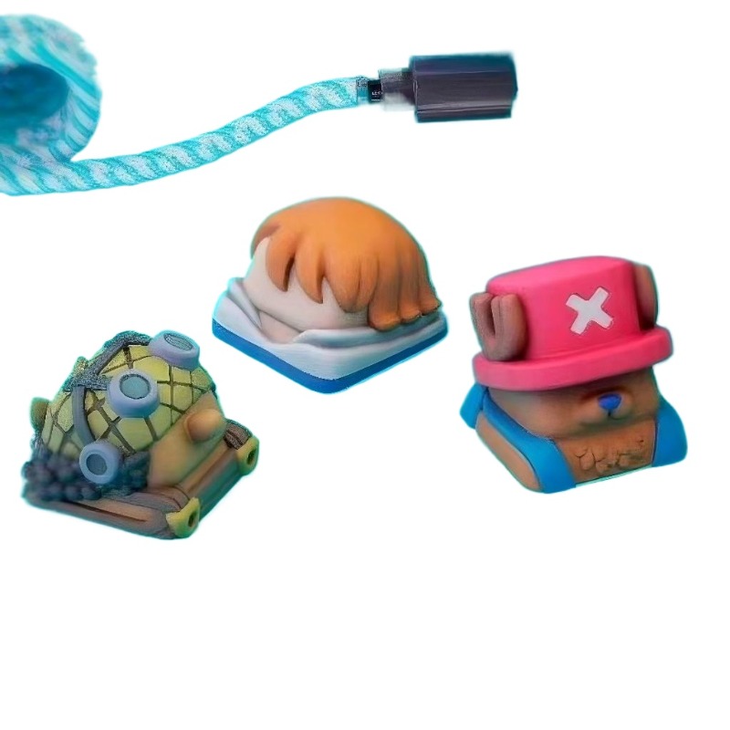 One Piece Chopper Nami anime c - Gaming Keyboard Mechanical 评论和价格