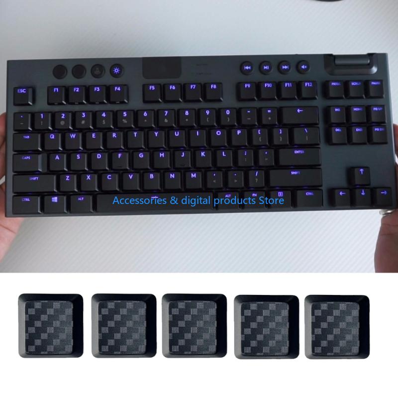 77JD 5Pcs Gaming Carbon Fiber  - Gaming Keyboard Tkl 评论和价格