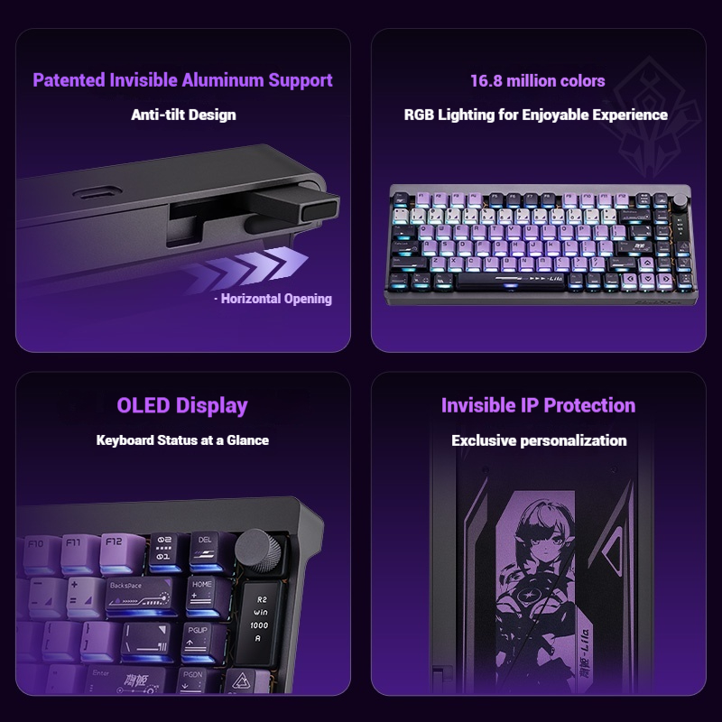 Colorful StarChase 87 Magnetic - Gaming Keyboard Mechanical 评论和价格