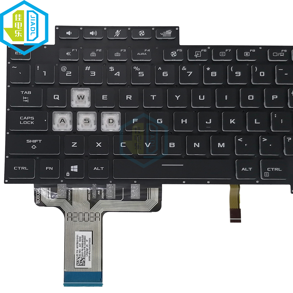 US English LA Latin RGB Backli - Gaming Keyboard Asus 评论和价格