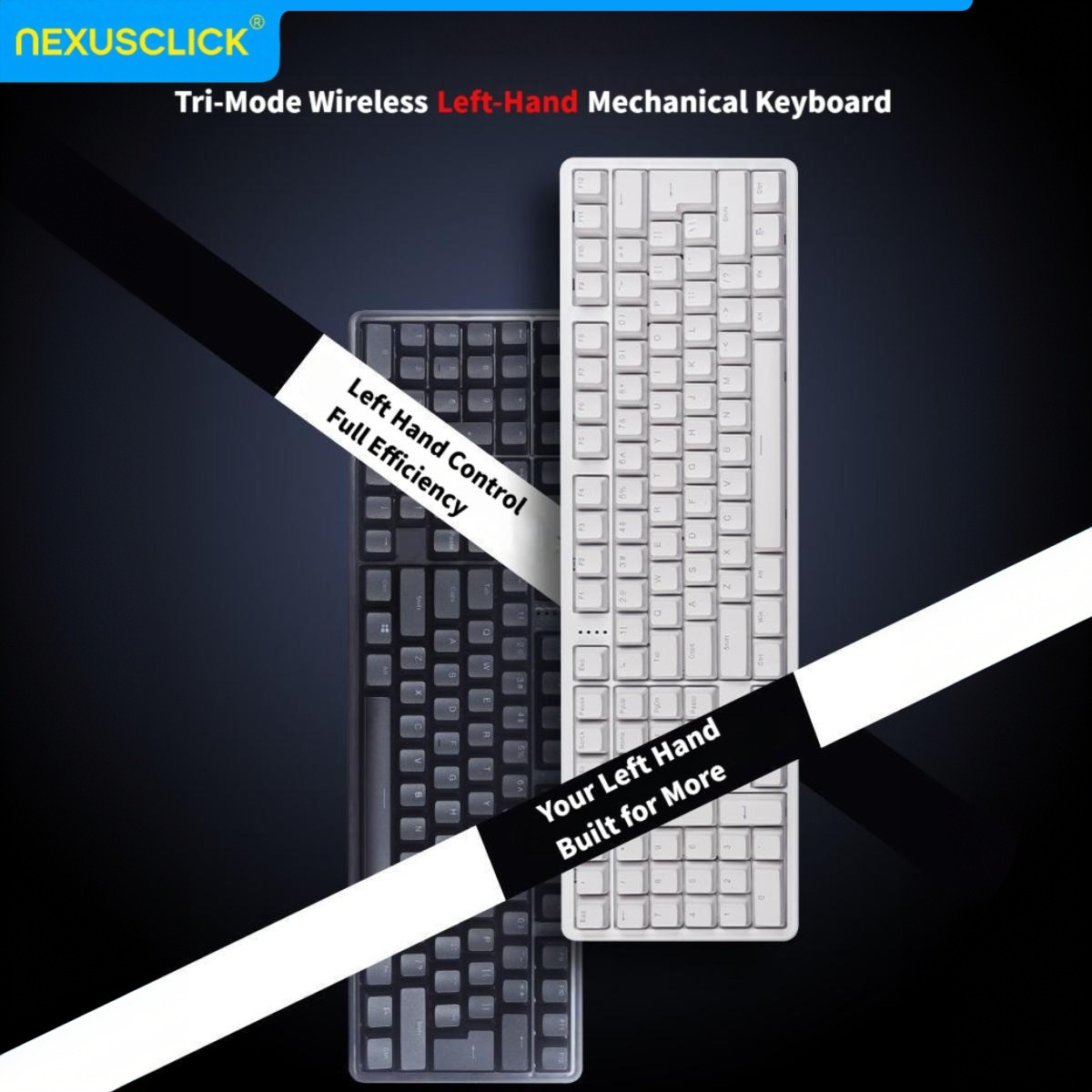 NexusClick Ergonomic Left Hand - Gaming Keyboard Number Pad 评论和价格